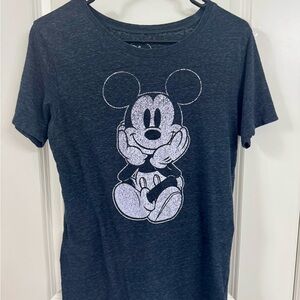 Disney Kids T-Shirt with Mickey Mouse - Dark Gray